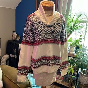 American stitch classic winter knit sweater